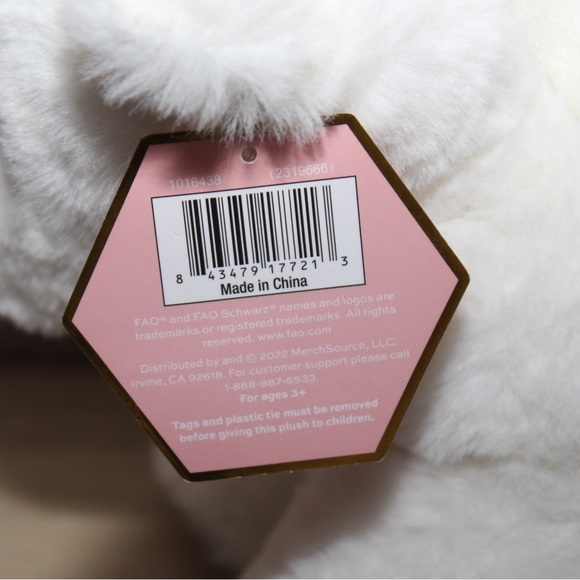 FAO SCHWARZ Sparklers 6inch Unicorn Plush NWT Stuffed Animal - Picture 5 of 8